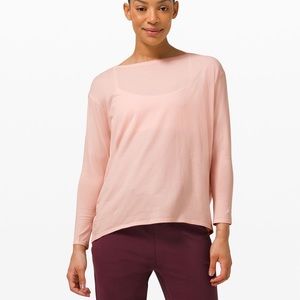 Lululemon Back In Action Long Sleeve